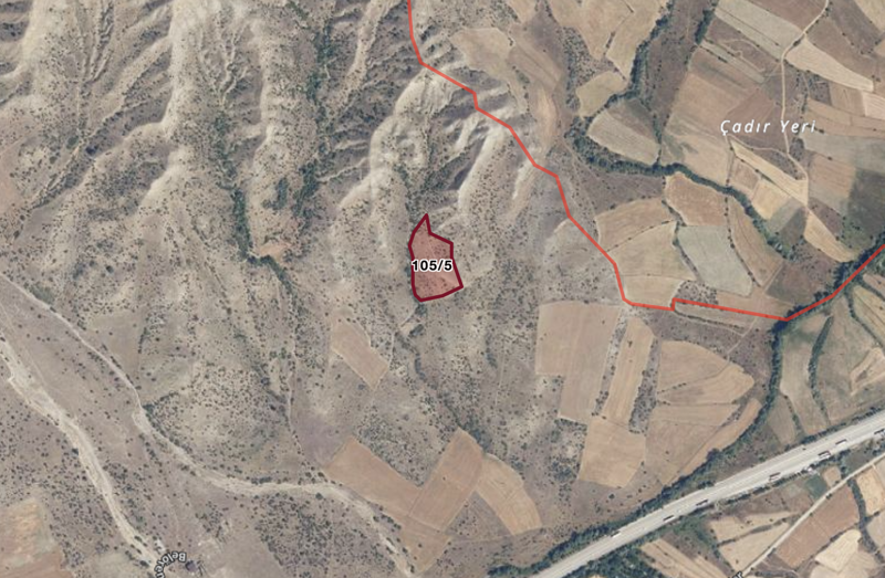 ÇANKIRI ILGAZ'DA 6.871 M2 SATILIK TARLA